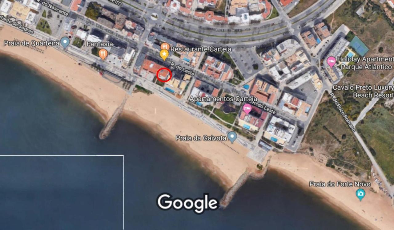 Apartment Girasol Front Beach Quarteira Algarve Bagian luar foto